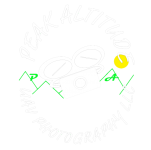 Peak Altitude UAV Logo White KO