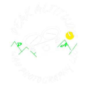 Peak Altitude UAV Logo White KO